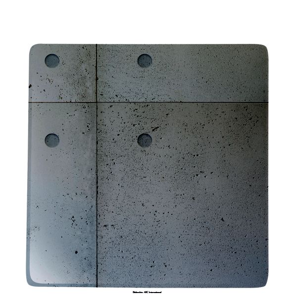 Concrete Platte quadratisch 28cm - 6 Stück